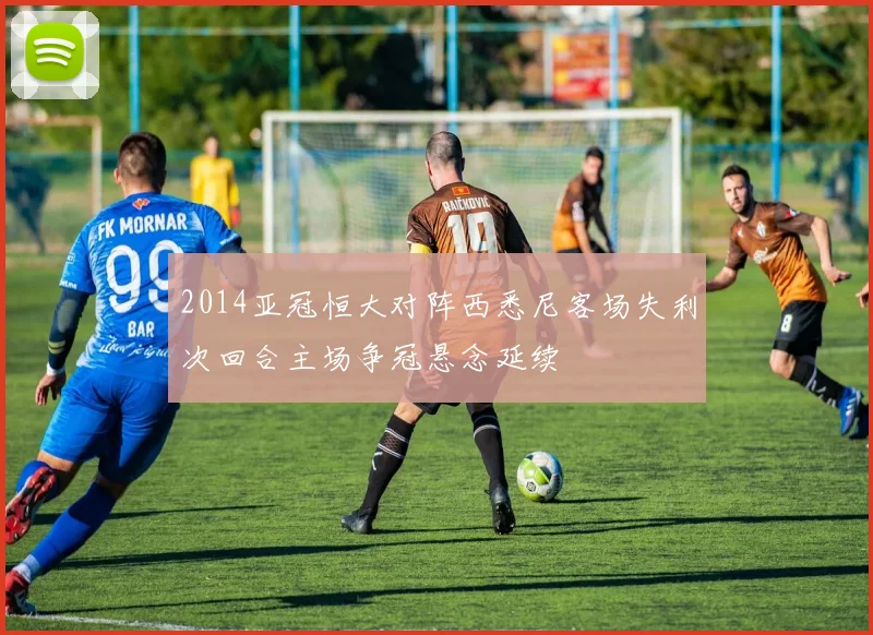 2014亚冠恒大对阵西悉尼客场失利次回合主场争冠悬念延续