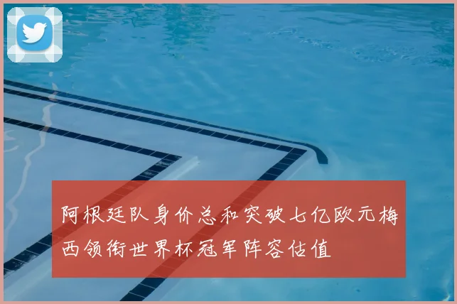 阿根廷队身价总和突破七亿欧元梅西领衔世界杯冠军阵容估值